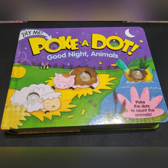 Melissa & Doug Other - Poke-a-Dot: Good Night, Animals Board Book